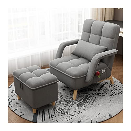 Lazy Chair Sofa Einfaches kleines Apartment Sofa Stoff Wohnzimmer Länglicher Rückenlehnenstuhl Schlafzimmer Arbeitszimmer Sofastuhl Lazy Chair Sofa Einfaches kleines Apartment Sofa Stoff Wohnzimmer Länglicher Rückenlehnenstuhl Schlafzimmer Arbeitszimmer Sofastuhl von Generic