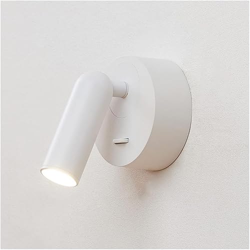 Led-3w Moderne Wandleuchte Für Den Innenbereich, Dekorative Wandleuchten Einstellbare 350 ° Beleuchtungsrichtung Für Wohnzimmer, Schlafzimmer, Flur, Flur, Treppe, C von Generic