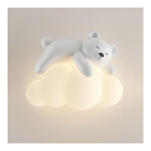 Led Cartoon Wandlampe Kinderzimmer Acryl Wandleuchte Wolkenförmige Wandlaterne für Schlafzimmer Nachttisch Wohnzimmer Arbeitszimmer Korridor Eingangsbereich Restaurant Wandlampe von Generic