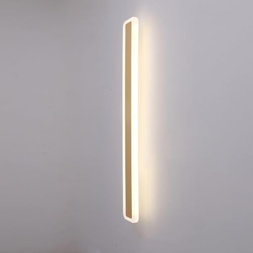 Led Idoor Wandleuchte, 16w Warmweißes Licht Wandleuchte, Moder Wandleuchte Schlafzimmer Livig Zimmer Treppenleuchte, Gold, 16inch von Generic