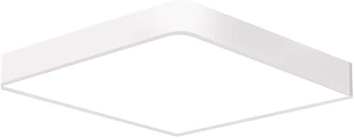 Led-deckenleuchte, Moderne Led-deckenleuchte Paneel Led-deckenleuchte Für Wohnzimmer Schlafzimmer Küche Flur Balkon Eingebettet, White, 60x40cm Tricolor von Generic