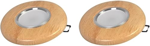Led-einbaustrahler 2er-Pack Holz Decke Downlight Akzent Spot Beleuchtung Innenbereich Holz Einbau Richtstrahler Für Wohnzimmer Flur Schlafzimmer, 3000k, 5W Led-einbaustrahler 2er-Pack Holz Decke Downlight Akzent Spot Beleuchtung Innenbereich Holz Einbau Richtstrahler Für Wohnzimmer Flur Schlafzimmer, 3000k, 5W von Generic