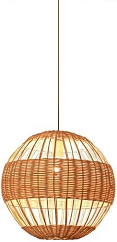 Leichte, verstellbare runde Rattan-Lampenschirm-Pendelleuchte – geflochtenes Bauernhaus-Rattan, kompatibel mit Kücheninsel. Decken-Hängelampenschirm. Ideale Deckenbeleuchtungskörper-Compa Leichte, verstellbare runde Rattan-Lampenschirm-Pendelleuchte – geflochtenes Bauernhaus-Rattan, kompatibel mit Kücheninsel. Decken-Hängelampenschirm. Ideale Deckenbeleuchtungskörper-Compa von Generic