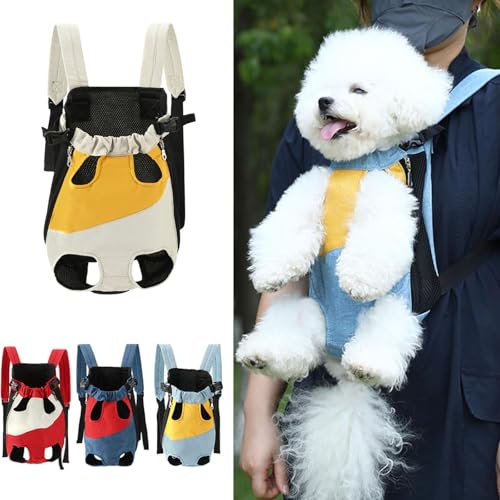 Leichter Haustier-Rucksack für kleine Hunde und Katzen, einfach anzubringen, verstellbare Riemen, einfaches Bein-Design, langlebig für den täglichen Gebrauch (passend für Haustiere unter 6,8 kg Leichter Haustier-Rucksack für kleine Hunde und Katzen, einfach anzubringen, verstellbare Riemen, einfaches Bein-Design, langlebig für den täglichen Gebrauch (passend für Haustiere unter 6,8 kg von Generic