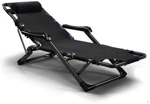 Liegestuhl Mittagspause Klappbares Bürobett Balkon Home Leisure Rückenlehne Bequemer Strandstuhl von Generic