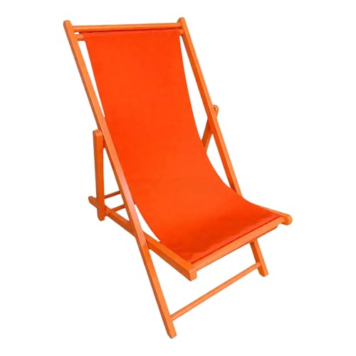 Liegestuhl Sonnenliege 4 Position verstellbar Strand Pool Garten A 128 * 58cm von Generic