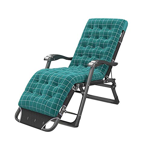Liegestuhl klappbar, Multi-Position Adjustment Klappbarer Gartenstuhl Leichte tragbare Massageliege mit Abnehmbarer Matte und Rückenlehne - 5 Farben (Farbe: Rot) von Generic