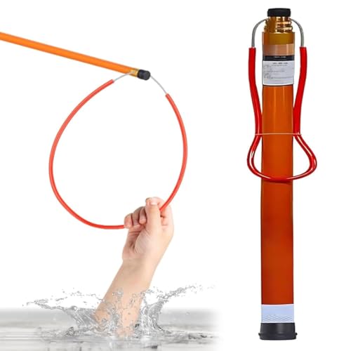 Life Saving Rescue Pole, Portable Retractable Pool Life-Saving Pole Extended Pool Rescue Pole Emergency with Night Luminous & Reflective Design(10m/33 ft) von Generic