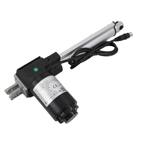 Linearantrieb DC 12 V/24 V Hub 100 mm–600 mm Max Kraft 6000 N Schwerlast-Liftmotor Für Relaxsessel, Medizinische Geräte(7mm/S-3000n(300kg),24V-250mm) von Generic