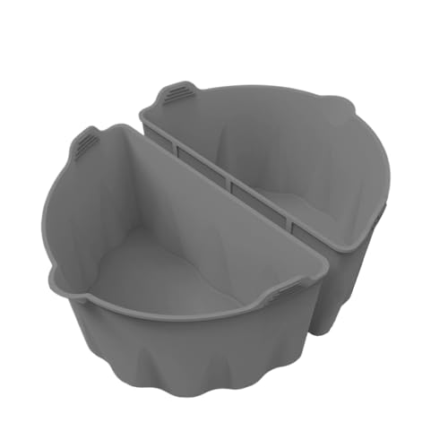 Liner Trennwand für langsames Kochen, Silikonfutter für langsames Garen, 1 Carde de del Trenner für und Fleisch, für langsames Garen, ovale Form 6-8 QT Rice Cookr Liner Trennwand für langsames Kochen, Silikonfutter für langsames Garen, 1 Carde de del Trenner für und Fleisch, für langsames Garen, ovale Form 6-8 QT Rice Cookr von Generic