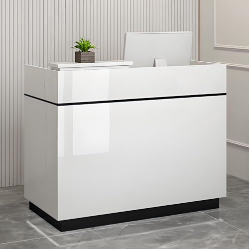 Lockable Drawer Reception Desk - Wooden Front Counter for Business Lobbies Retail Stores and Trade Shows - Stylish and Functional Office Furniture Lockable Drawer Reception Desk - Wooden Front Counter for Business Lobbies Retail Stores and Trade Shows - Stylish and Functional Office Furniture von Generic