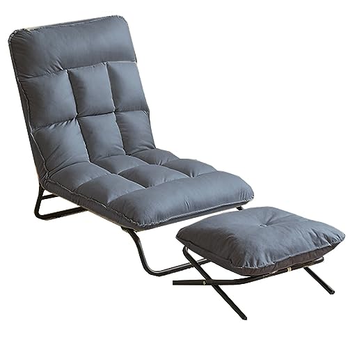 Loungesessel Tragbar Schwerelosigkeits-Liegestuhl Camping Klapp-Liegestuhl, ergonomische Terrassenliege, Gartenfreizeit-Sonnenliege, Terrassenpool Strandliege (Farbe: /Blau mit Fuß Loungesessel Tragbar Schwerelosigkeits-Liegestuhl Camping Klapp-Liegestuhl, ergonomische Terrassenliege, Gartenfreizeit-Sonnenliege, Terrassenpool Strandliege (Farbe: /Blau mit Fuß von Generic