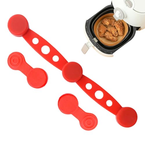 Luftfritteuse Magnete für Pergamentpapier, Silikonschnalle, Luftfritteuse Magnetschnalle, Silikonzubehör für Luftfritteuse, Ersatzteile zum Halten von Pergamentpapier Luftfritteuse Magnete für Pergamentpapier, Silikonschnalle, Luftfritteuse Magnetschnalle, Silikonzubehör für Luftfritteuse, Ersatzteile zum Halten von Pergamentpapier von Generic