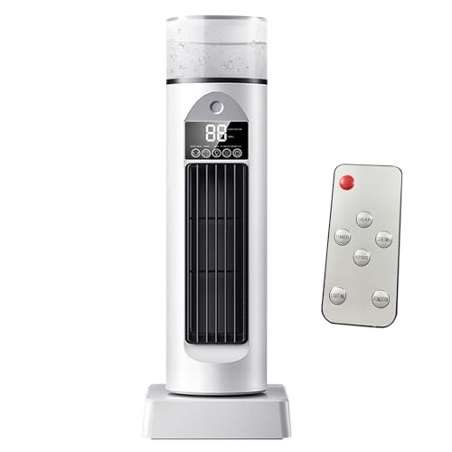 Luftkühler Ventilator - Tragbarer Personaler Klimatisierungslüfter Mit Luftbefeuchter,Lüfterloser Leiser Verdunstungsbefeuchter Raumkühler Mit Timer Und Fernbedienung von Generic