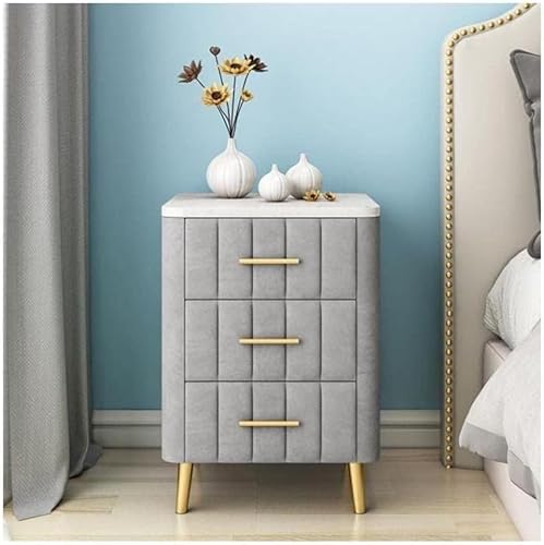 Luxus Nachttisch Aufbewahrungsschrank Mit 3 Schubladen Nordic Sofa Nachttisch Marmor Kleines Schließfach Wohnzimmer Schlafzimmer Möbel, Green Luxus Nachttisch Aufbewahrungsschrank Mit 3 Schubladen Nordic Sofa Nachttisch Marmor Kleines Schließfach Wohnzimmer Schlafzimmer Möbel, Green von Generic