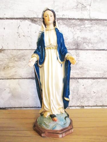 Madonna Immaculata Mutter Gottes 20 cm Poly Dekofigur Heiligenfigur Neu Madonna Immaculata Mutter Gottes 20 cm Poly Dekofigur Heiligenfigur Neu von Generic