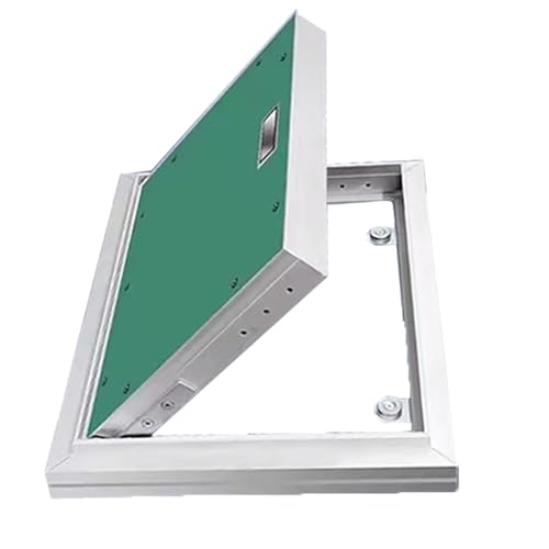 Magnetische Aluminium Revisionsklappe Ttrockenbau, Lackierbare Dekorative Revisionstür, Verdecktes Wartungsklappe Trockenbau für Hotels Pensionen(W 60 cm x H 100 cm) von Generic