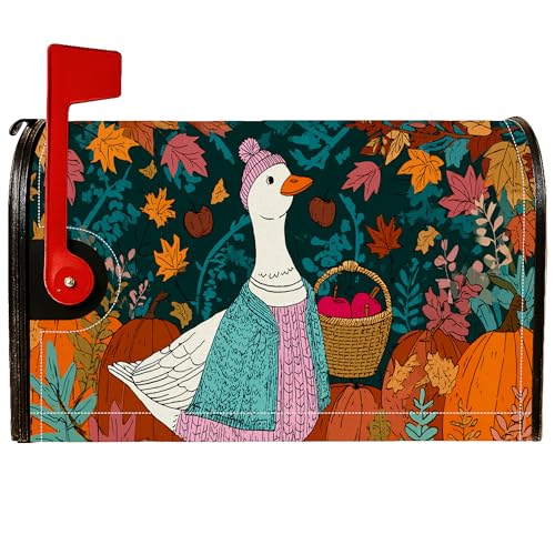 Magnetische Briefkastenabdeckungen, Motiv: Herbst-Kürbiskorb, Herbst-Blaugrün, Briefkasten-Abdeckung für Garten, Terrasse, Dekoration, 53,3 x 65,9 cm Magnetische Briefkastenabdeckungen, Motiv: Herbst-Kürbiskorb, Herbst-Blaugrün, Briefkasten-Abdeckung für Garten, Terrasse, Dekoration, 53,3 x 65,9 cm von Generic