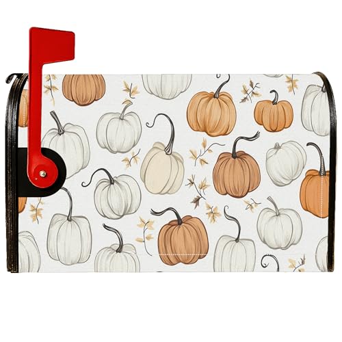Magnetische Briefkastenabdeckungen, rustikales Bauernhaus, Blätterranke, Herbst, Orange, Briefkasten-Schutz für Garten, Terrasse, Dekoration, 45,7 x 53,3 cm Magnetische Briefkastenabdeckungen, rustikales Bauernhaus, Blätterranke, Herbst, Orange, Briefkasten-Schutz für Garten, Terrasse, Dekoration, 45,7 x 53,3 cm von Generic