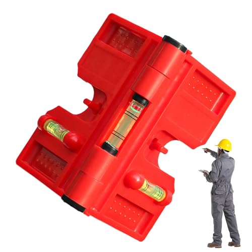 Magnetische Postlevels – Magnetisches Werkzeug zur genauen Ausrichtung von Post | Schweres Design, ideal für Fechten, Pfosten und Bauprojekte, langlebig und zuverlässig, präzise Niveau von Generic