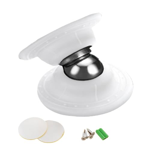 Magnetischer Türstopper – Türstopper für Wand, starker magnetischer Türhalter | Wandtürschutz ohne Bohren, Sicherheitsmagnet für Einweihung und Urlaub von Generic