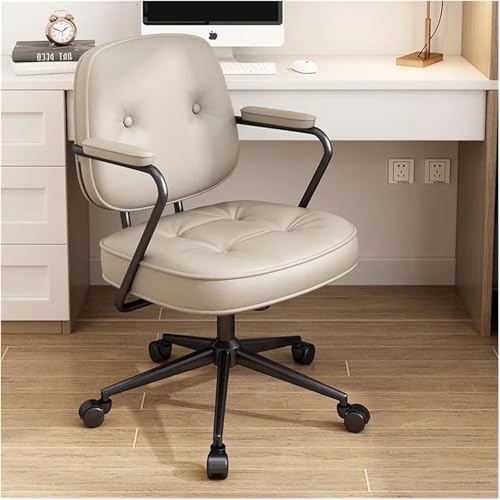 Manager-stühle, Computerstuhl Home Office Stuhl Lift Drehstuhl Arbeitszimmer Einfacher Rückenlehnensitz Schlafzimmer Schlafsaal Schreibtisch Stuhl, B, One Size von Generic