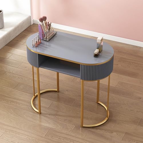Manicure Table Station Professional Wooden Nail Desk Work- with Drawers & 3-Layer Storage Cabinet for Home Beauty Salon von Generic