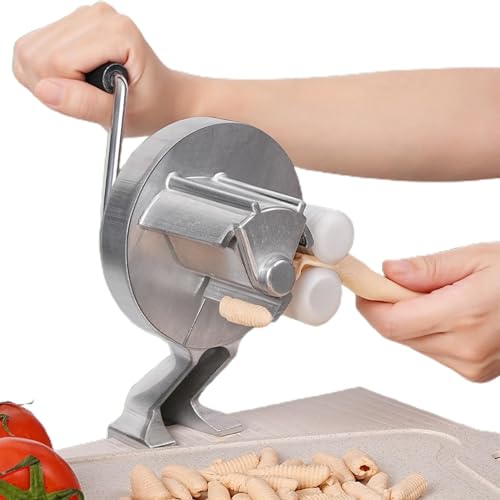 Manuelle Cavatelli Maker-Maschine, Cavatelli Maker-Werkzeugset | Tragbarer Makkaroni-Maker | Der manuelle Nudelbereiter mit ergonomischem Handkurbel-Design benötigt keinen Strom von Generic