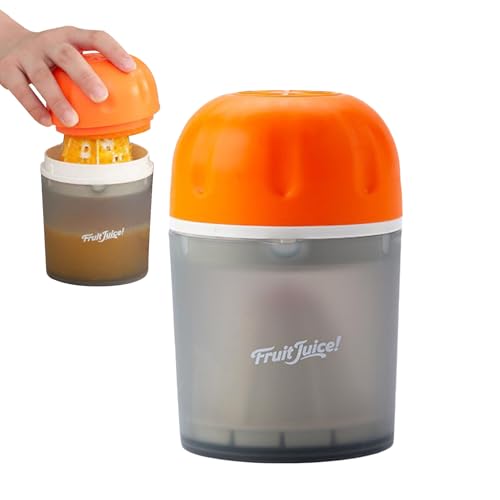Manuelles Entsafter - Handheld Citrus Squeezer, Hochleistungs -Aluminium | Ergonomisches Design für einfaches Entsaften, langlebig und rostresistent, perfekt für Zitronen, Limetten, Orangen und Grapef von Generic