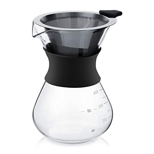 Manuelles Kaffeemaschine, 400 Ml Wiederverwendbar 10 X 11,5 X 15 Cm / 3,9 4,5,9 Zoll über die Kaffeemaschine für Zuhause, Camping, Wandern Manuelles Kaffeemaschine, 400 Ml Wiederverwendbar 10 X 11,5 X 15 Cm / 3,9 4,5,9 Zoll über die Kaffeemaschine für Zuhause, Camping, Wandern von Generic