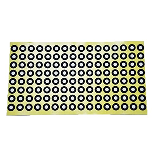 Markierungspunkte 3D-Scanner-Markierungspunkte, Messgerät-Punkte Identifizieren von Etikettenpunkt-Positionierungsziele 10000 Stück(Inside Outside 3mm/5mm) von Generic