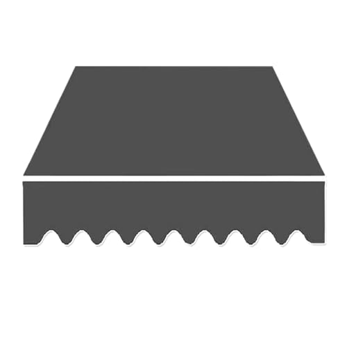 Markisenbespannung Canvas Wasserabweisend Markisenstoff 3.5x2.0m 2x2.5m 4x2.5m Ersatz Markisentuch Polyester Canvas (ohne Rahmen)(2x2.0m) von Generic