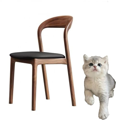 Massivholz Essstühle Zeitloses Design für alle Zimmer Holzstühle Wohnzimmer Schwarz 81 * 43 * 46cm Massivholz Essstühle Zeitloses Design für alle Zimmer Holzstühle Wohnzimmer Schwarz 81 * 43 * 46cm von Generic