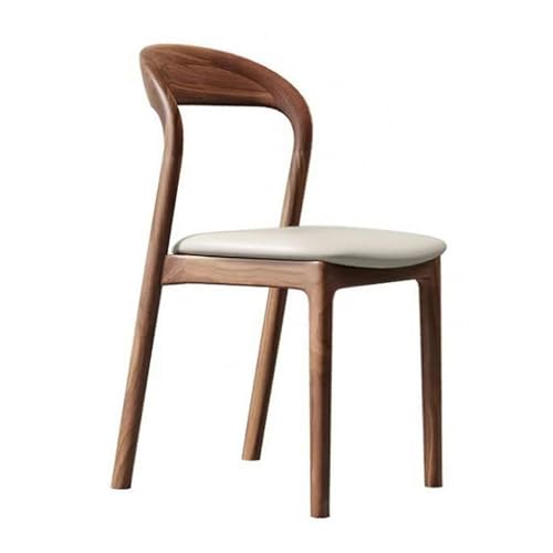 Massivholz Esszimmerstühle Holzzimmer mit robusten Beinen Ergonomisch gebogenes Rückendesign für Heimküchenbereich Bistrotisch und passender Stuhl langlebig weiß 81 * 43 * 46cm Massivholz Esszimmerstühle Holzzimmer mit robusten Beinen Ergonomisch gebogenes Rückendesign für Heimküchenbereich Bistrotisch und passender Stuhl langlebig weiß 81 * 43 * 46cm von Generic