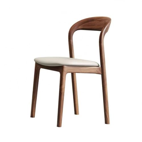 Massivholz-Esszimmerstühle für Ihren heimischen Holzstuhl verbesserte Rückenstütze weiß 81 * 43 * 46cm Massivholz-Esszimmerstühle für Ihren heimischen Holzstuhl verbesserte Rückenstütze weiß 81 * 43 * 46cm von Generic