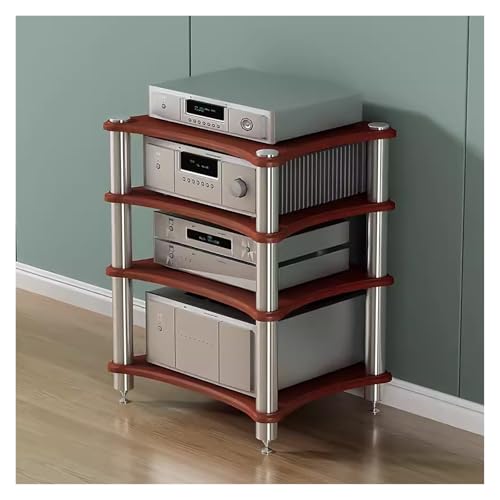 Medienregal Plattenständer, Player-Ständer, 3-stufiger Video-Rack-Medienständer, Wohnzimmer, Spielzimmer, Club, Musikstudio, Plattenspieler, Stereo-Receiver, Lautsprecher, Verstärker, Platte Medienregal Plattenständer, Player-Ständer, 3-stufiger Video-Rack-Medienständer, Wohnzimmer, Spielzimmer, Club, Musikstudio, Plattenspieler, Stereo-Receiver, Lautsprecher, Verstärker, Platte von Generic