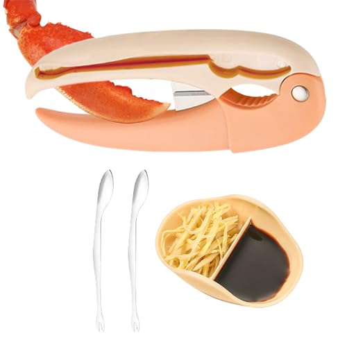 Meeresfrüchte Werkzeuge - Krabben Utensilien | Tragbare Aufgabelhilfe Für Scheren Küchenaccessoire,Für Familienfeiern Festliche Abendessen Restaurant Mahlzeiten Meeresfrüchte Werkzeuge - Krabben Utensilien | Tragbare Aufgabelhilfe Für Scheren Küchenaccessoire,Für Familienfeiern Festliche Abendessen Restaurant Mahlzeiten von Generic