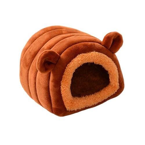 Meerschweinchenbett, 17 x 17 x 15 cm, waschbares Hamster-Winterbett, Hamsterhaus, Schlafnest, Winterhaus, warmes Nest zum Schlafen, , Igel, Hamster Meerschweinchenbett, 17 x 17 x 15 cm, waschbares Hamster-Winterbett, Hamsterhaus, Schlafnest, Winterhaus, warmes Nest zum Schlafen, , Igel, Hamster von Generic