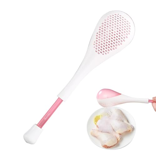 Mehlstaub zum Kochen - Sieb, Backstaub, Puderzuckerrührer, multifunktionaler Backstaub mit Mehlsieb, abnehmbarer Staubwedel von Generic