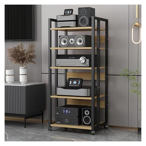 Mehrschichtig Schlafzimmer ProjektorstäNder Plattenständer, Player-Ständer, 47 Zoll hohes Rack, Stereo-Schrank, Medienständer, Komponenten-Aufbewahrungseinheit, Home Club, Plattenspieler, Sp Mehrschichtig Schlafzimmer ProjektorstäNder Plattenständer, Player-Ständer, 47 Zoll hohes Rack, Stereo-Schrank, Medienständer, Komponenten-Aufbewahrungseinheit, Home Club, Plattenspieler, Sp von Generic