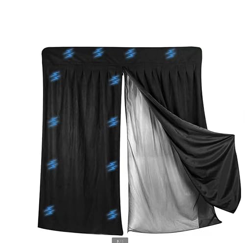 Mesh-Bildschirm for Die Heckklappe des Autos, Camping-Heckklappennetz, Atmungsaktives Moskitonetz, Magnetisches Mesh-Zelt for Das Wesentliche Im Auto-Camping(165x165cm) von Generic