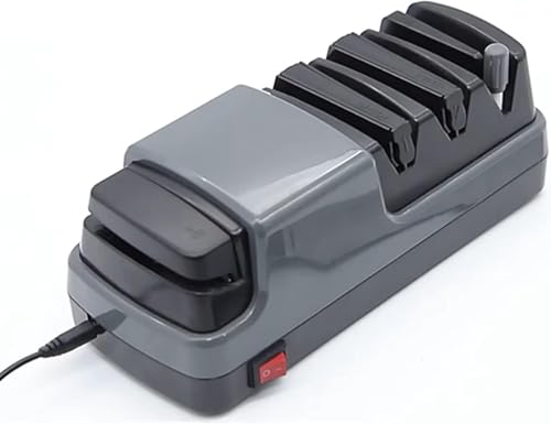 Messerschärfer, Kochmesserschärfer, 4 In 1 Multifunktion, Schnellschleifen & Polieren, Für Messer Mit Gerader Klinge, Wellenschliff, Keramikmesser Und Scheren von Generic