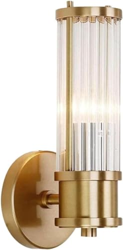 Messing Gold Kristall Wandleuchte Kristallglas & Gold Basis Wandleuchte Für Livig Raum Diig Zimmer Schlafzimmer Kinderzimmer Arbeitszimmer, 1 Pack Messing Gold Kristall Wandleuchte Kristallglas & Gold Basis Wandleuchte Für Livig Raum Diig Zimmer Schlafzimmer Kinderzimmer Arbeitszimmer, 1 Pack von Generic