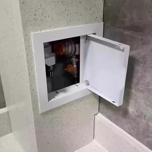 Metal Door Plumbing Maintenance Flap For Drywall/Wall, Inspektionsluke Revisionsklappe Touch-Verschluss Deckenabdeckplatte Heizkabel Reparatur Wartung Türen(40x80cm(16x32in)) von Generic