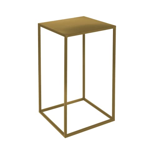 Metall Blumenständer Ständer für Blumentopf Modernes Loft Industriell Plant Stand (Gold) von Generic