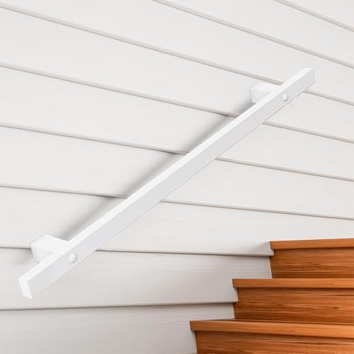 Metall Schmiedeeisen Treppe Geländer Handläufe - 30cm / 2,4cm / 3m / 4m / 6m Handlauf für Treppen, Wandhalterung Treppengeländer Sicherheit Haltegriff für Stufen im Innen- und Außenbereich - Metall Schmiedeeisen Treppe Geländer Handläufe - 30cm / 2,4cm / 3m / 4m / 6m Handlauf für Treppen, Wandhalterung Treppengeländer Sicherheit Haltegriff für Stufen im Innen- und Außenbereich - von Generic
