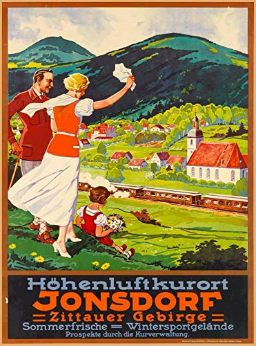 Metallschild Jonsdorf Zittauer Gebirge Deutschland Vintage Travel Metall Poster Lustiges Blechschild Generisch Blechschild Vintages Für Badezimmer Küche Garage 30x40cm von Generic