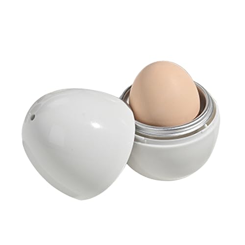 Microwave Egg Cooker - Egg Cooker Drainer | Hard and Soft Boiled Eggs Maker, Lightweight and Fast Boiler, Boiled Eggs Poachers with Lid Steamer von Generic