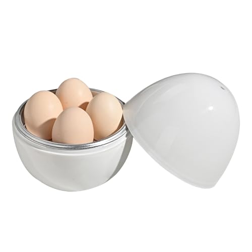 Microwave Egg Cooker - Egg Cooker Drainer | Hard and Soft Boiled Eggs Maker, Lightweight and Fast Boiler, Boiled Eggs Poachers with Lid Steamer Microwave Egg Cooker - Egg Cooker Drainer | Hard and Soft Boiled Eggs Maker, Lightweight and Fast Boiler, Boiled Eggs Poachers with Lid Steamer von Generic