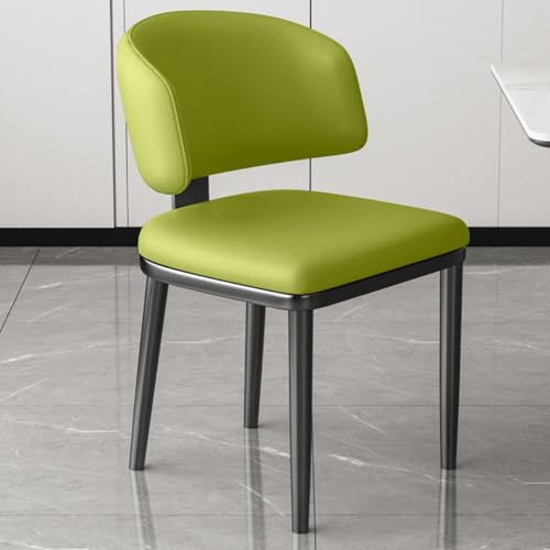 Mid-Century Modern Dining Stühle – bequem, Upholstered Leather Accent Stühle mit Metallbeinen – Stylische Empfangs-Sitzung für Büro & Home Use Mid-Century Modern Dining Stühle – bequem, Upholstered Leather Accent Stühle mit Metallbeinen – Stylische Empfangs-Sitzung für Büro & Home Use von Generic